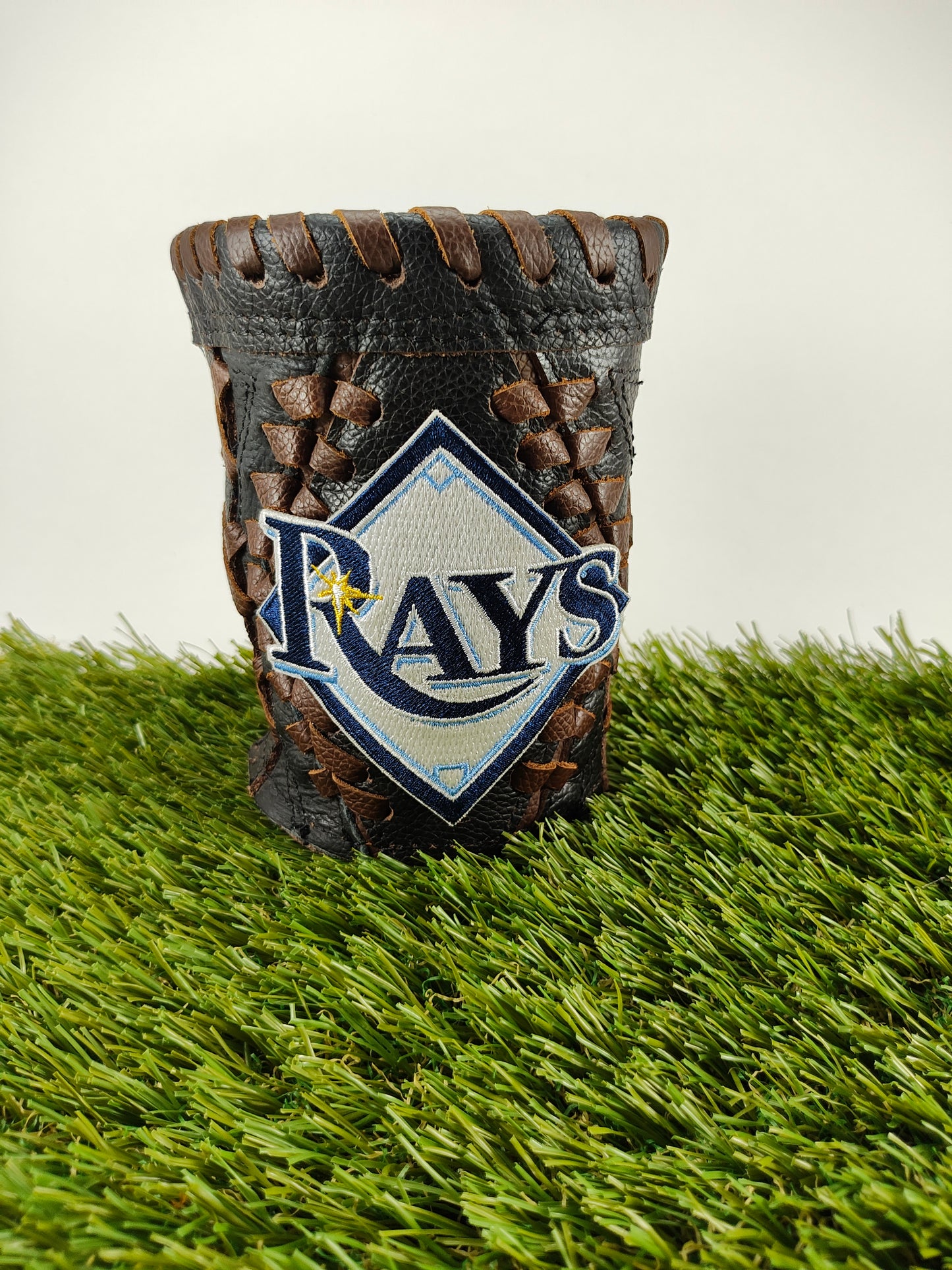 Short Black Diamond Coozie - Tampa Bay Rays