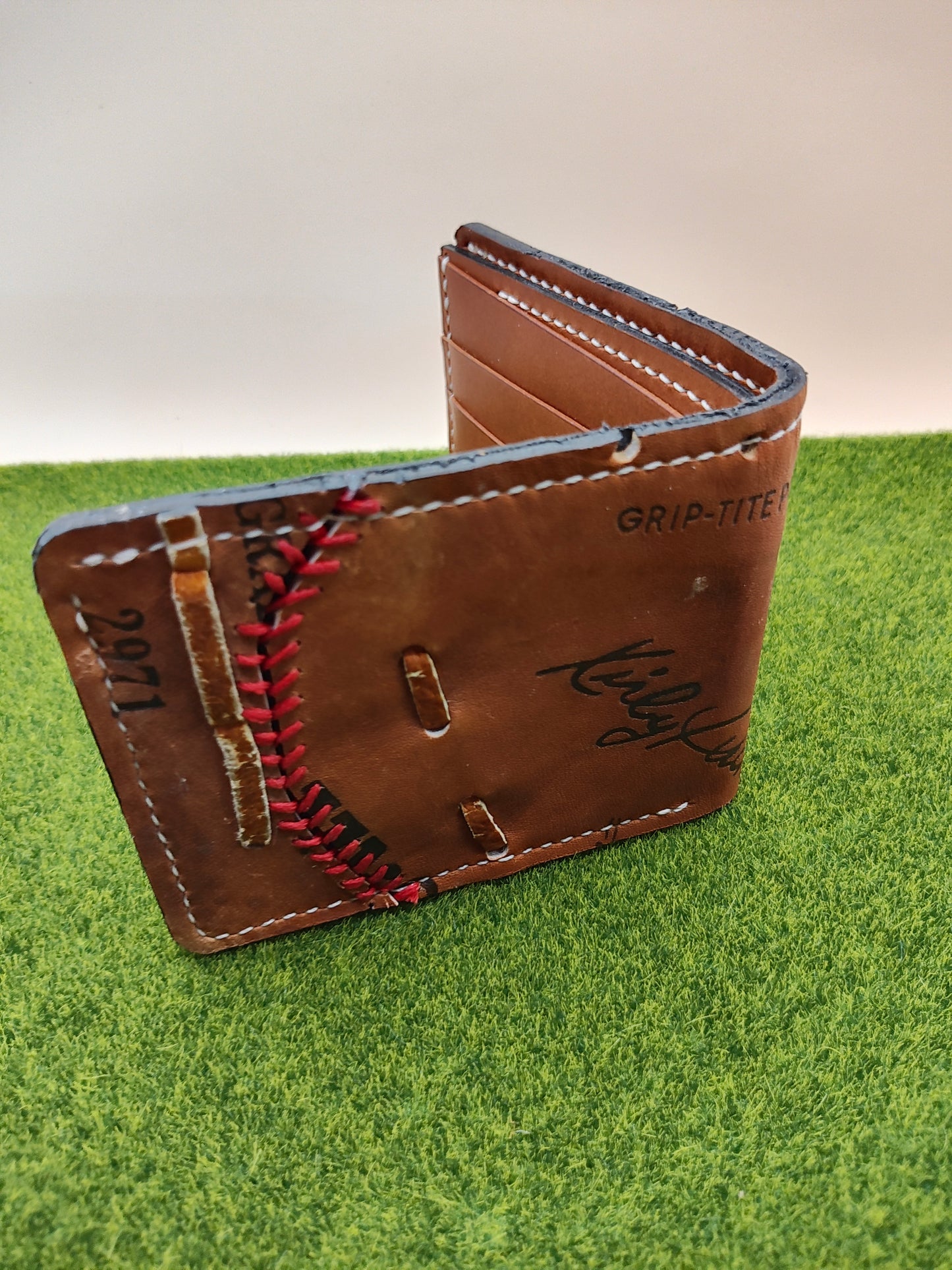 Kirby Puckett Brown Wallet
