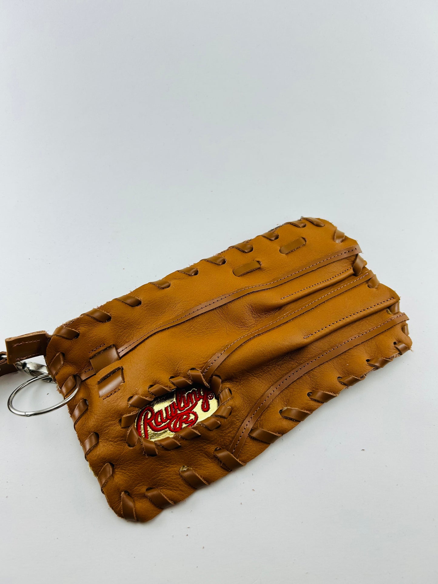 Wristlet - Rawlings Red Script on Gold