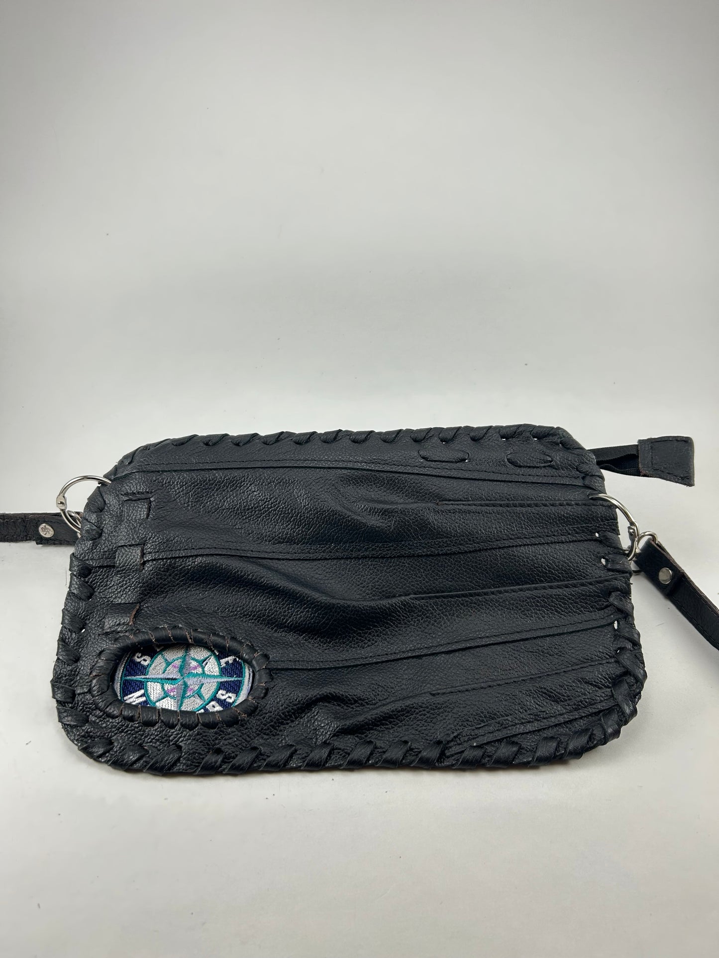 Black Finger Glove Purse - Seattle Mariners