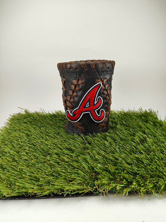 Short Black Diamond Coozie - Atlanta Braves A