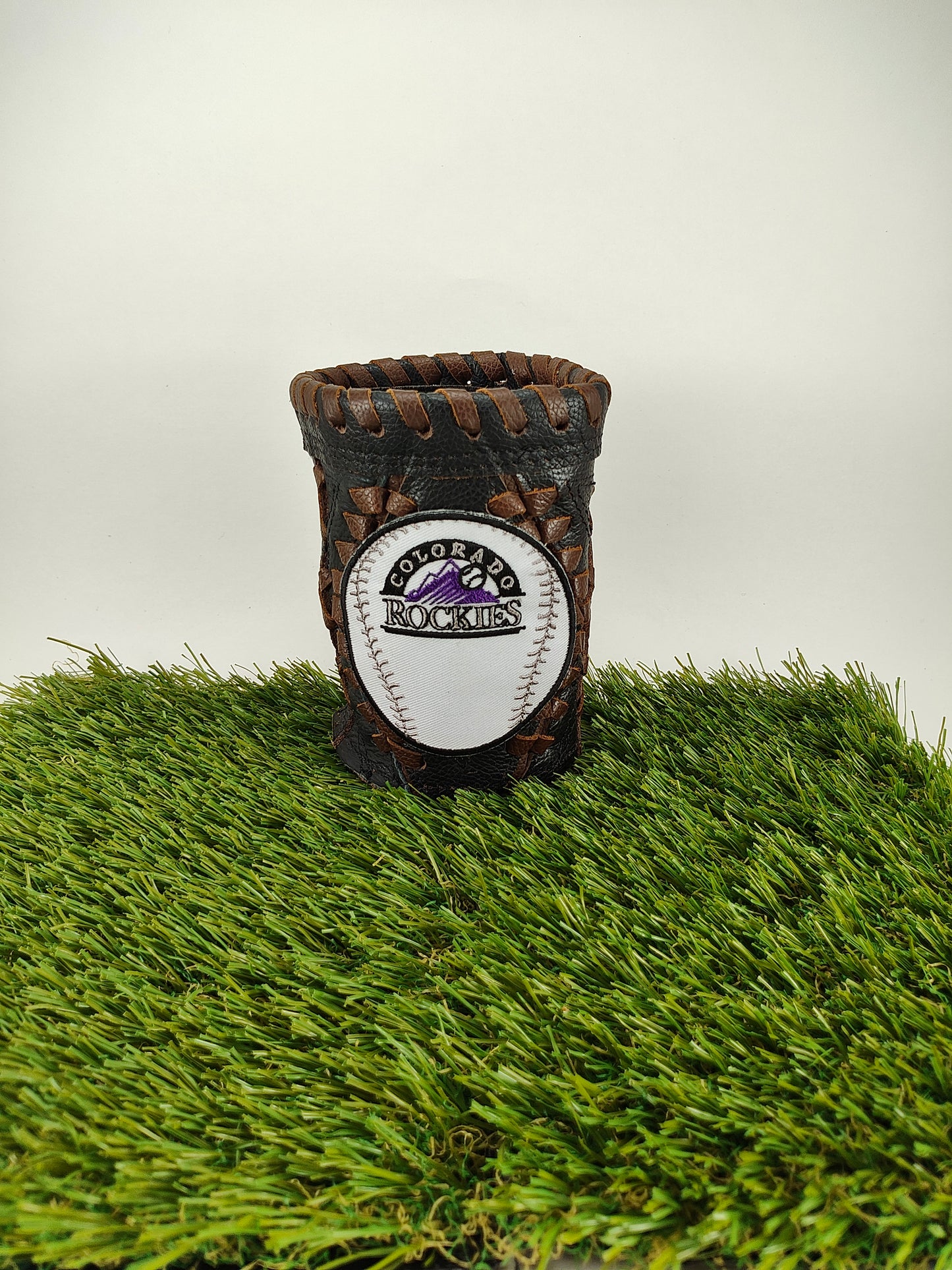 Short Black Diamond Coozie - Colorado Rockies Ball