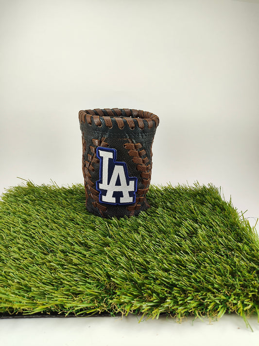 Short Black Diamond Coozie - Los Angeles Dodgers LA White Letters