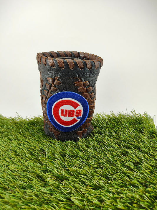 Short Black Diamond Coozie - Chicago Cubs C