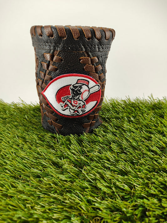 Short Black Diamond Coozie - Cincinnati Reds Red