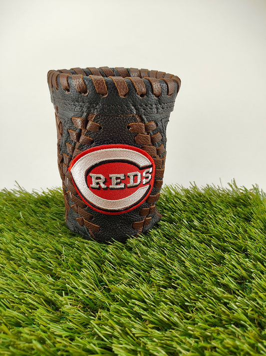 Short Black Diamond Coozie - Cincinnati Reds C