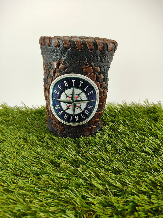 Short Black Diamond Coozie - Seattle Mariners