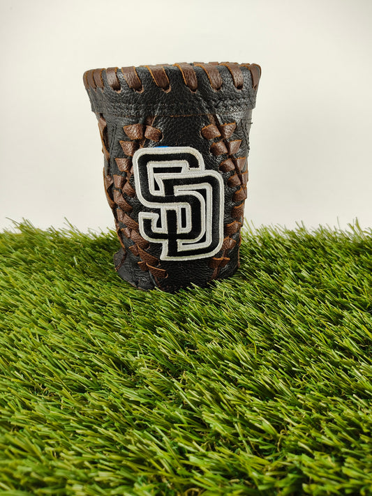 Short Black Diamond Coozie - San Diego Padres SD