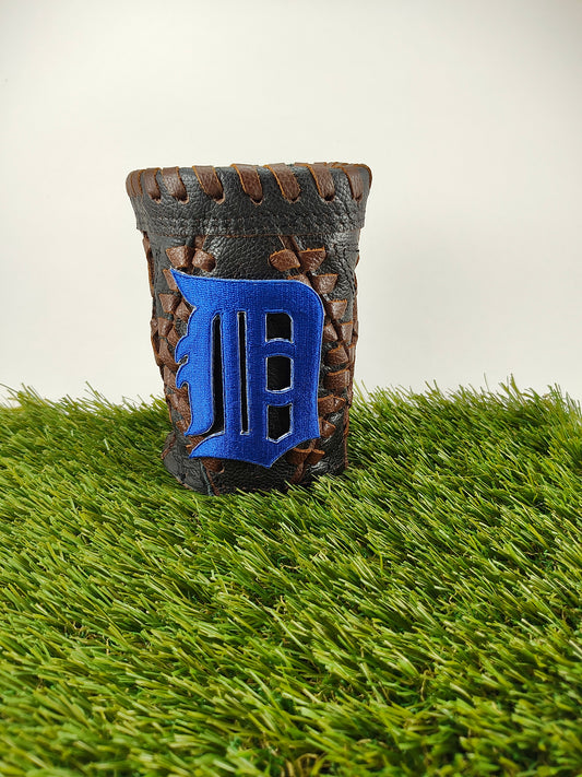 Short Black Diamond Coozie - Detroit Tigers Blue D