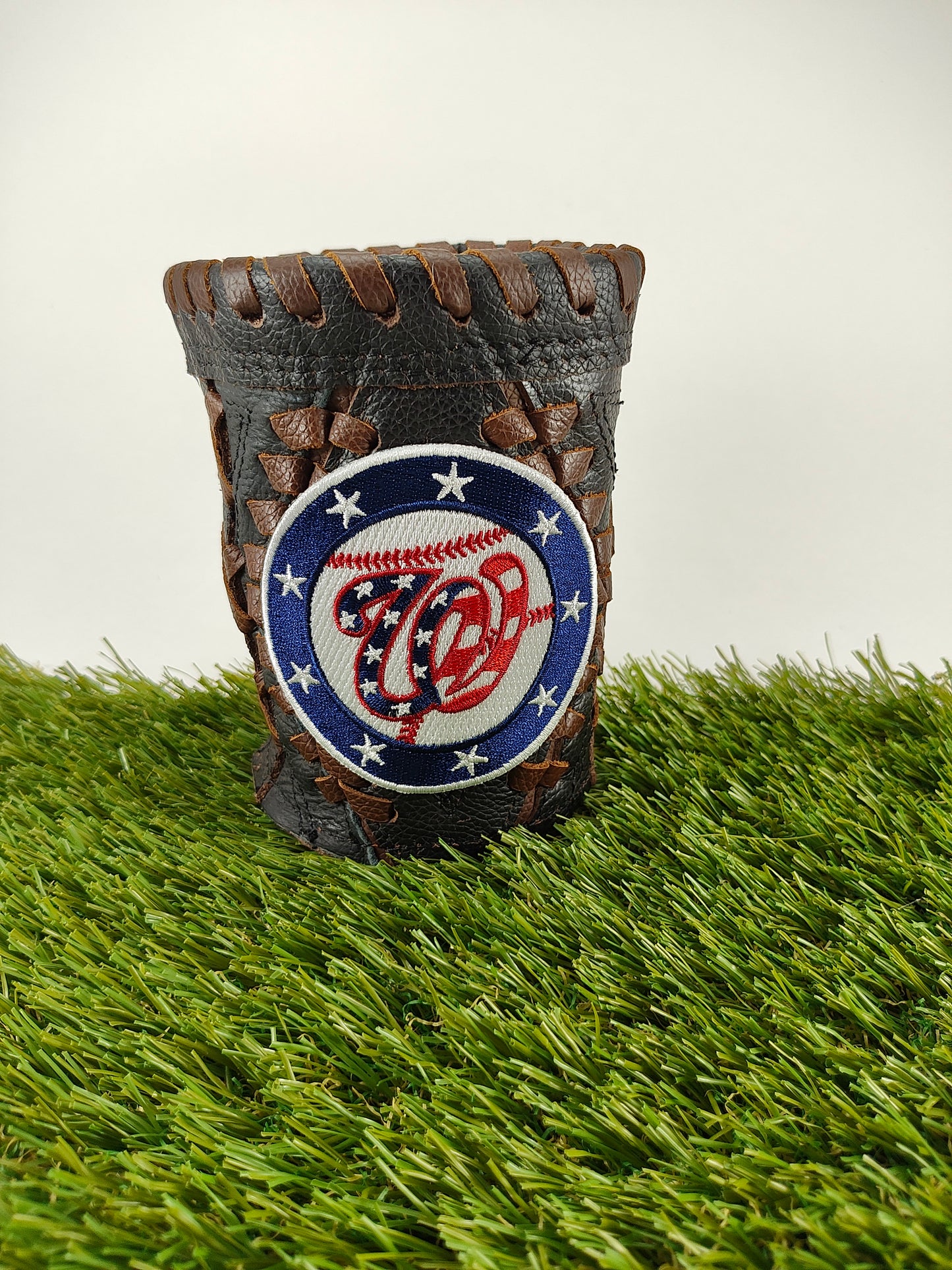 Short Black Diamond Coozie - Washington Nationals Stars