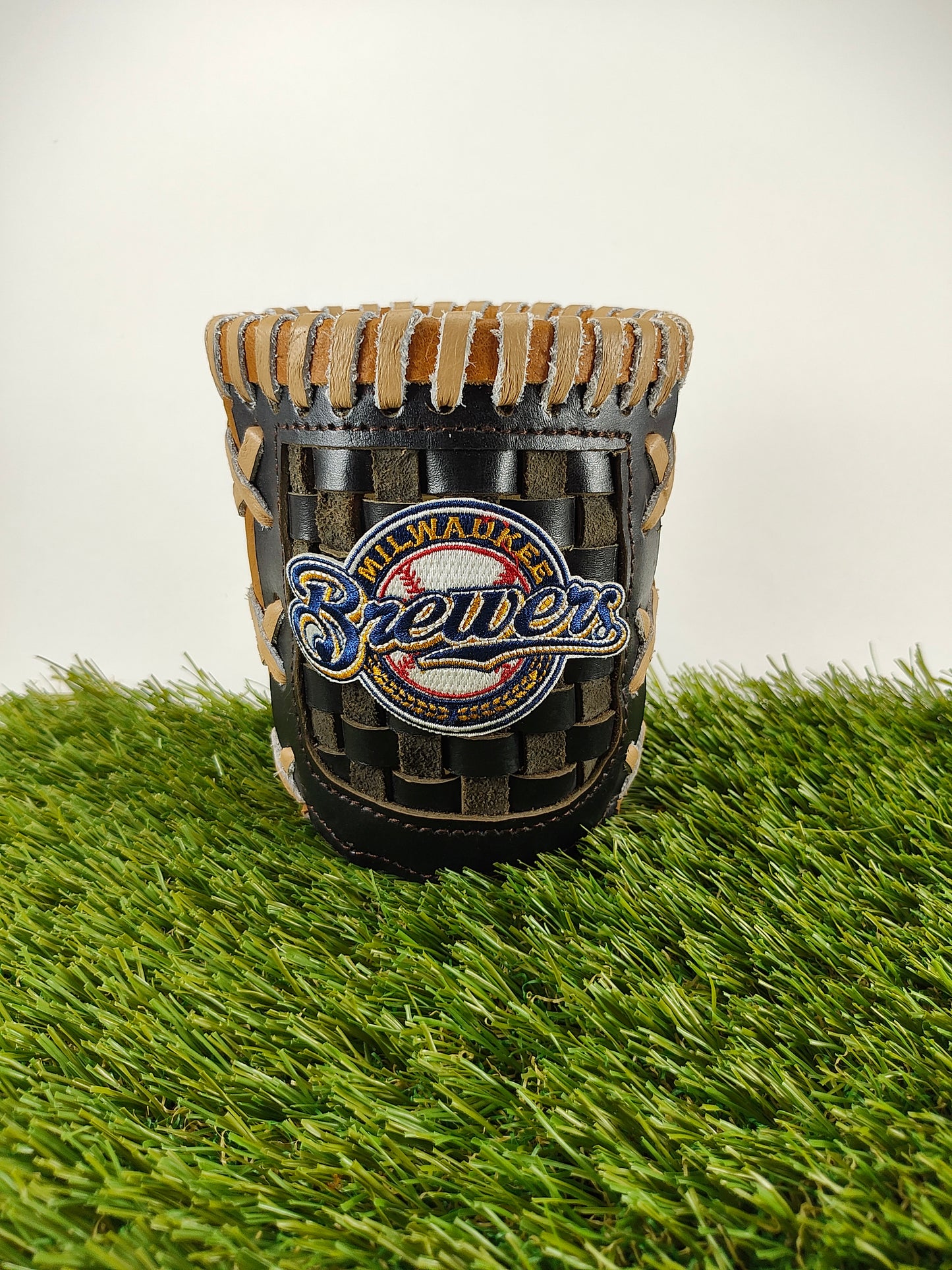 Pocket Coozie - Milwaukee Brewers Script