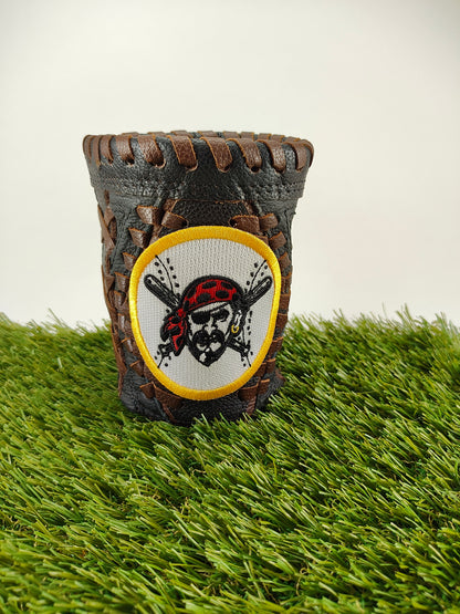 Short Black Diamond Coozie - Pittsburg Pirates Basebball