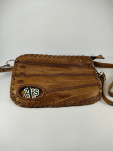 Glove Finger Purse - Oakland A's A