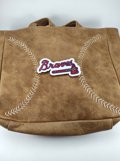 Brown Tote - Atlanta Braves