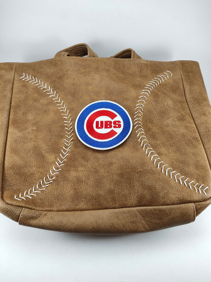 Brown Tote - Chicago Cubs