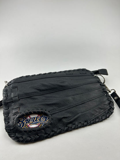 Black Finger Glove Purse - Milwaukee Brewers Emblem