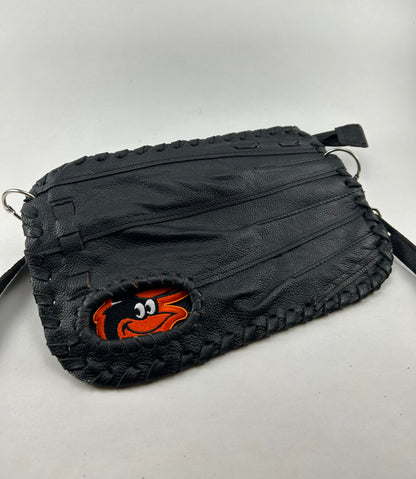 Black Finger Glove Purse - Baltimore Orioles Birdface