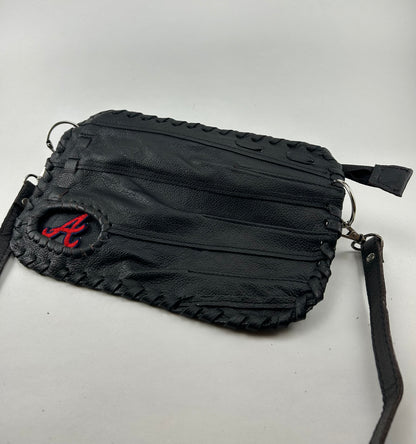 Black Finger Glove Purse - Atlanta Braves A