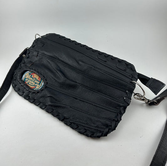 Black Finger Glove Purse - When It Was A Game Patch