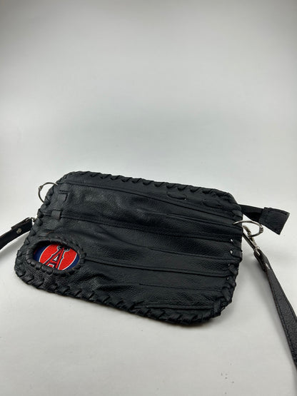 Black Finger Glove Purse - Los Angeles Angels Red Inner Circle