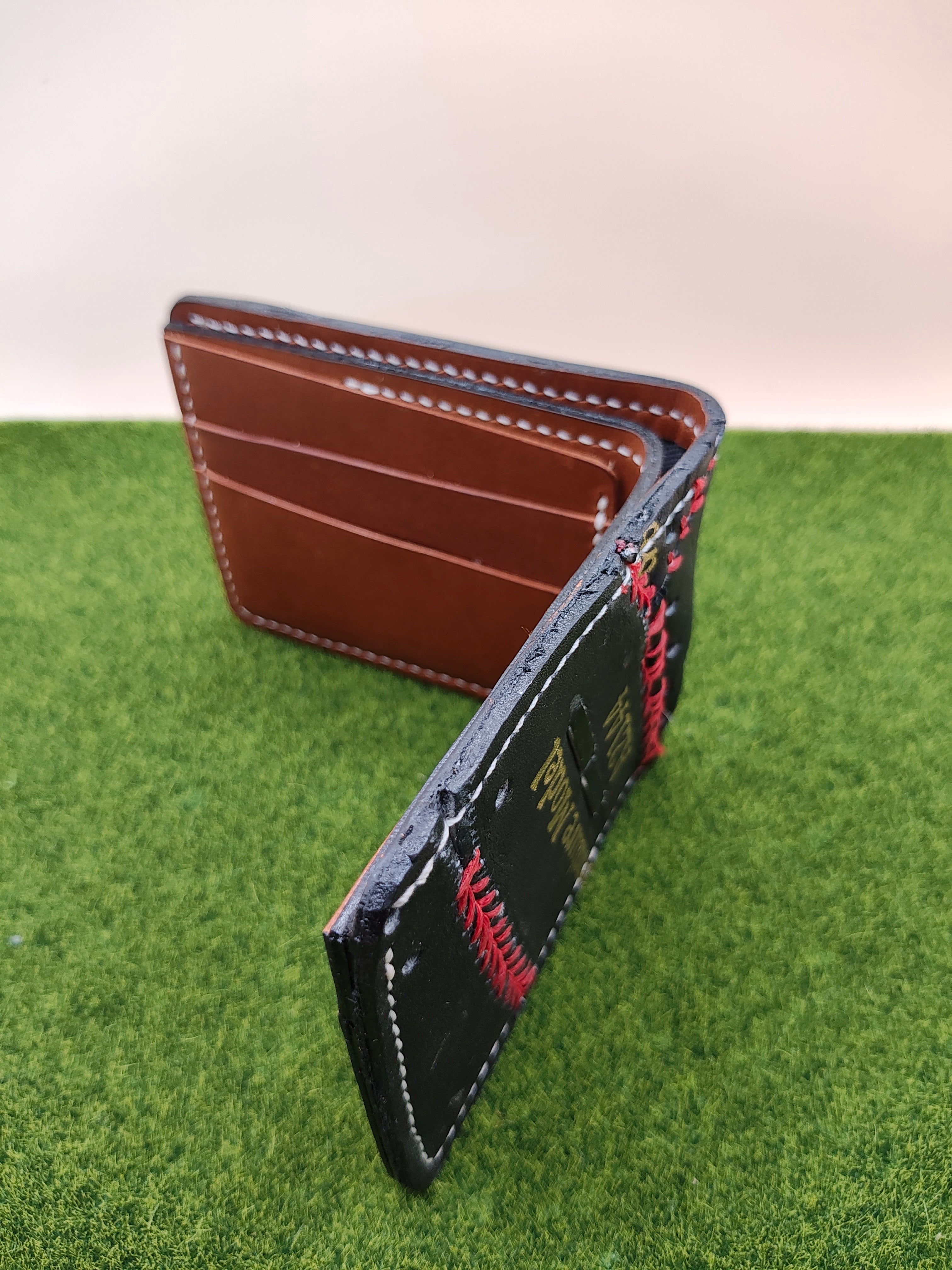 Kirby Puckett Black Wallet – Whenitwasagame baseballglovewallets.com