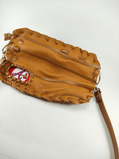 Finger Glove Purse - Atlanta Braves Circle A Tomahawk
