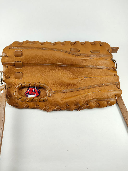 Finger Glove Purse - Cleveland Indians Chief Wahoo Face