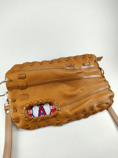 Finger Glove Purse - Los Angeles Angels White Center Red Ouline Circle