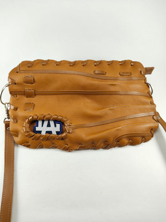Finger Glove Purse - Los Angeles Dodgers LA White