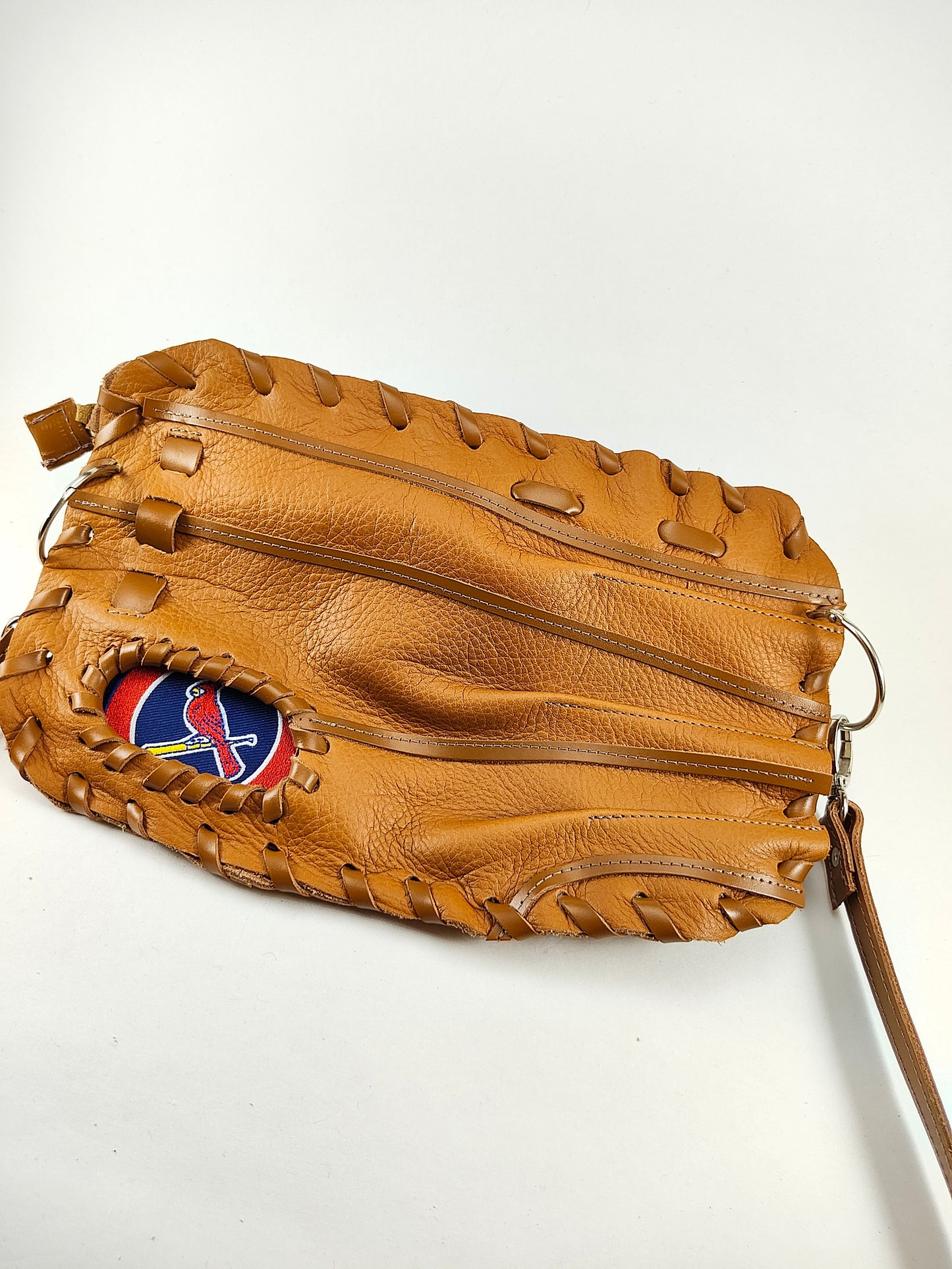 Finger Glove Purse - St Louis Cardinals Blue Center Circle