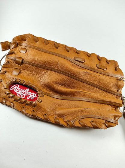 Finger Glove Purse - Rawlings White Script on Red