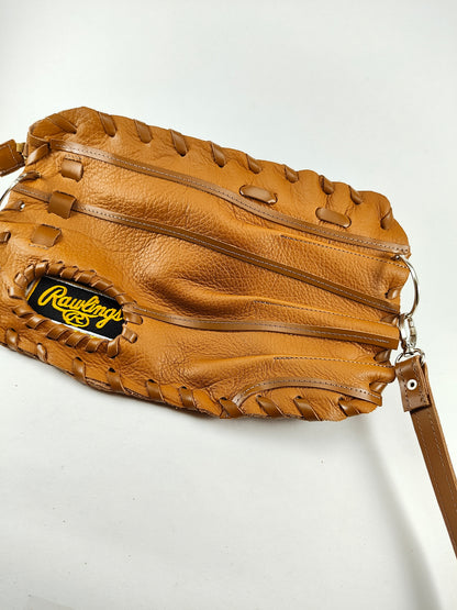 Finger Glove Purse - Rawlings Gold Script on Black