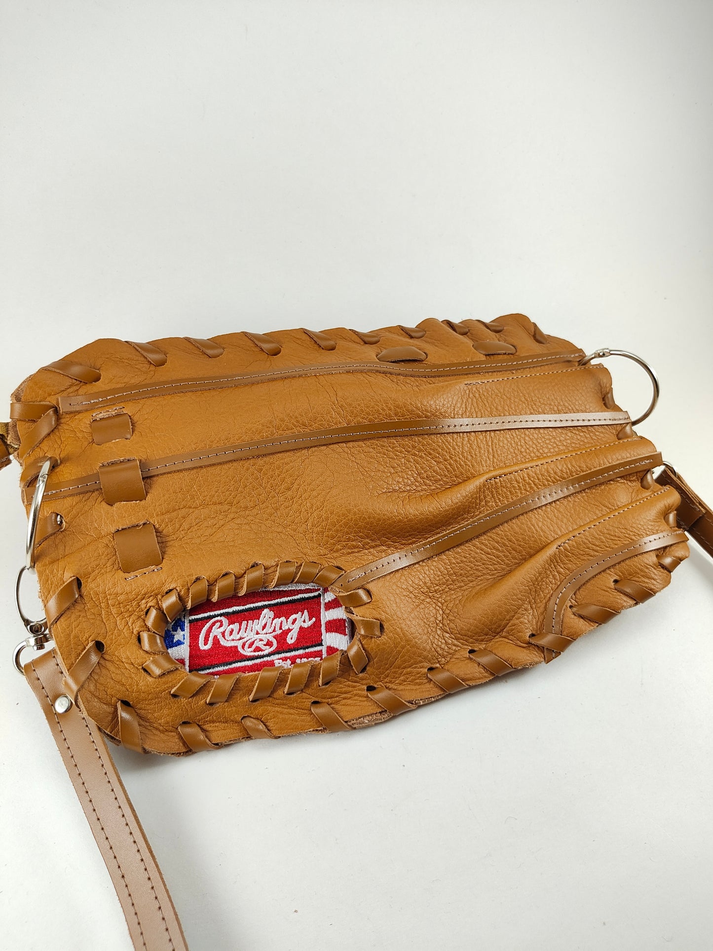 Finger Glove Purse - Rawlings Script American Flag