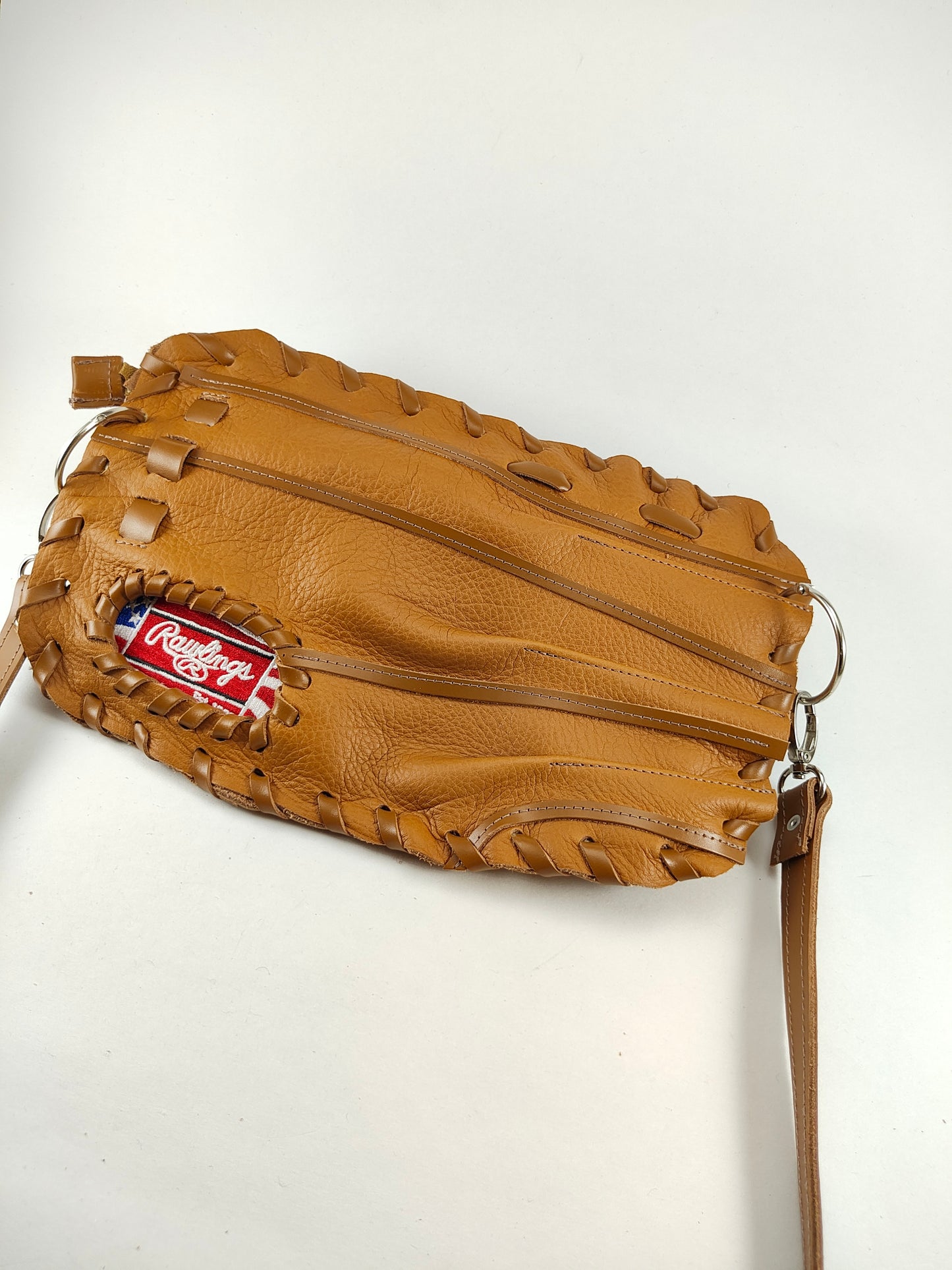 Finger Glove Purse - Rawlings Script American Flag