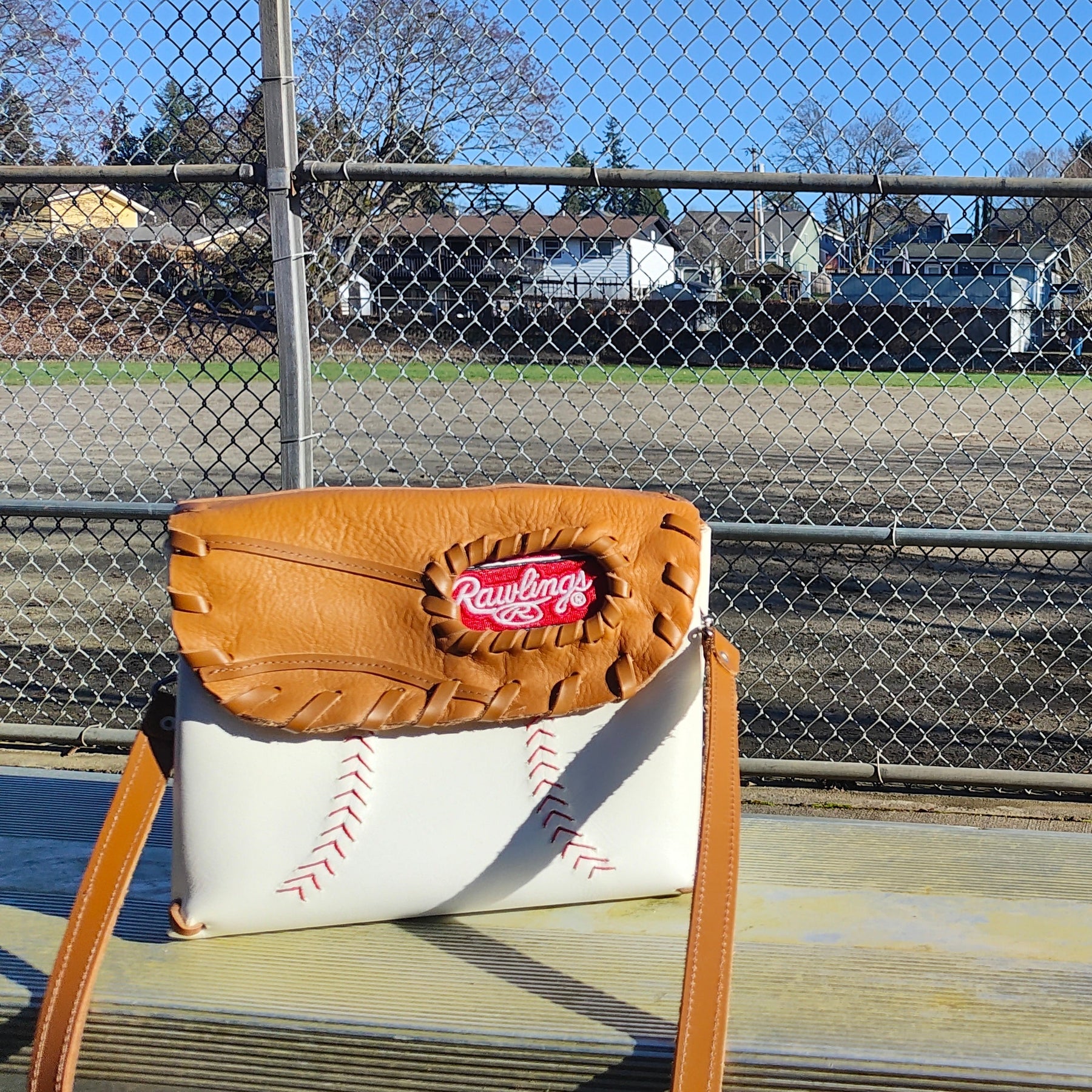 Walk Off Purse — Baseball Team Fine Leather