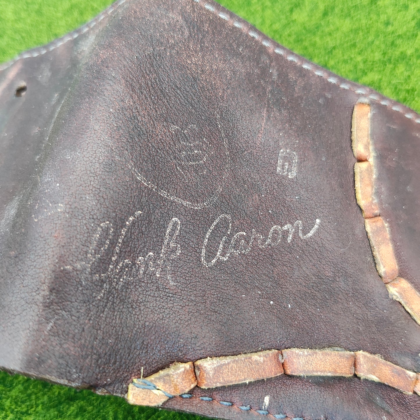 Hank Aaron - Dark Signature Wallet