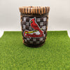 Pocket Coozie — Baseball Team Leather Coozie