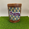 Pocket Coozie — Baseball Team Leather Coozie