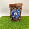 Pocket Coozie — Baseball Team Leather Coozie