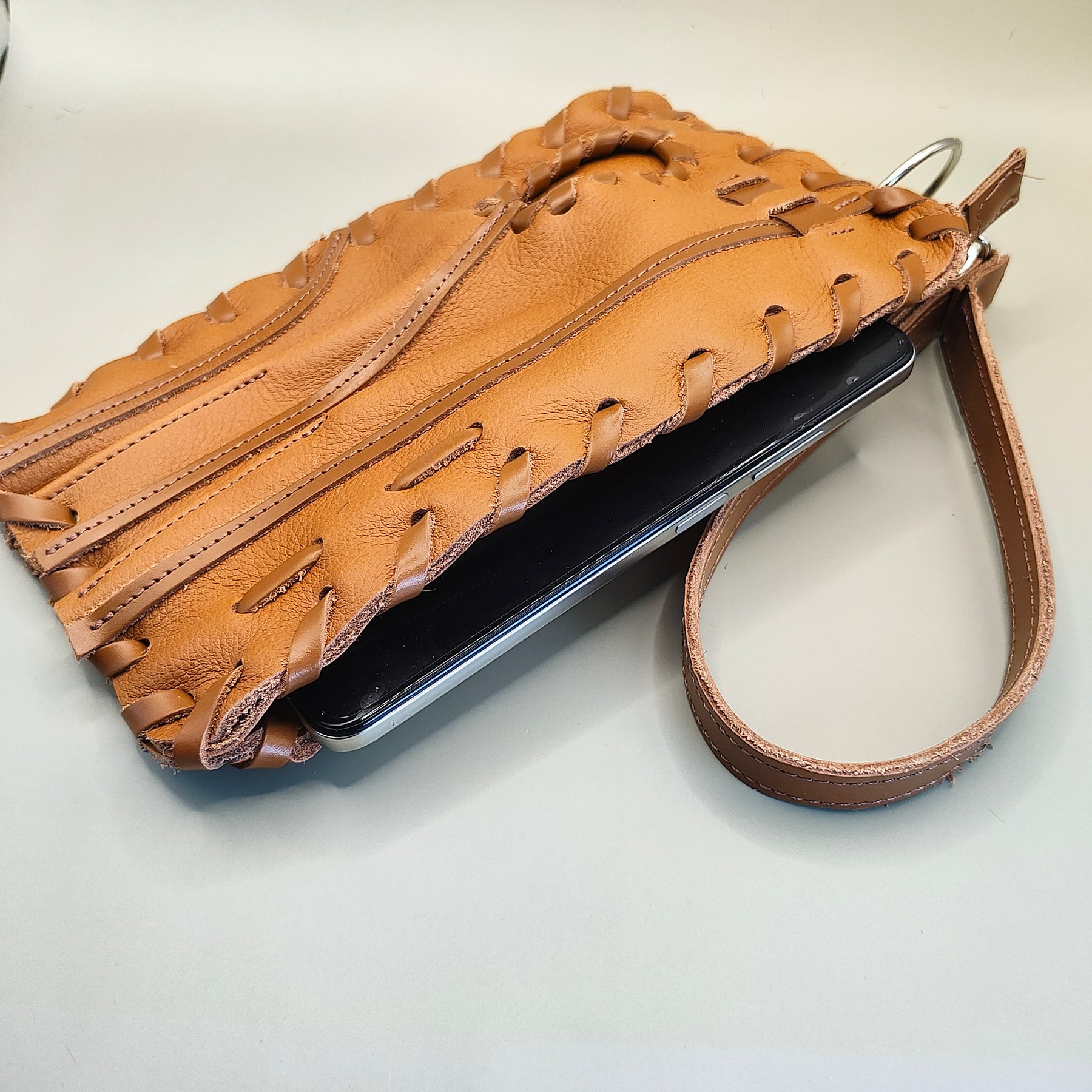 Wristlet — Baseball Team Fine Leather