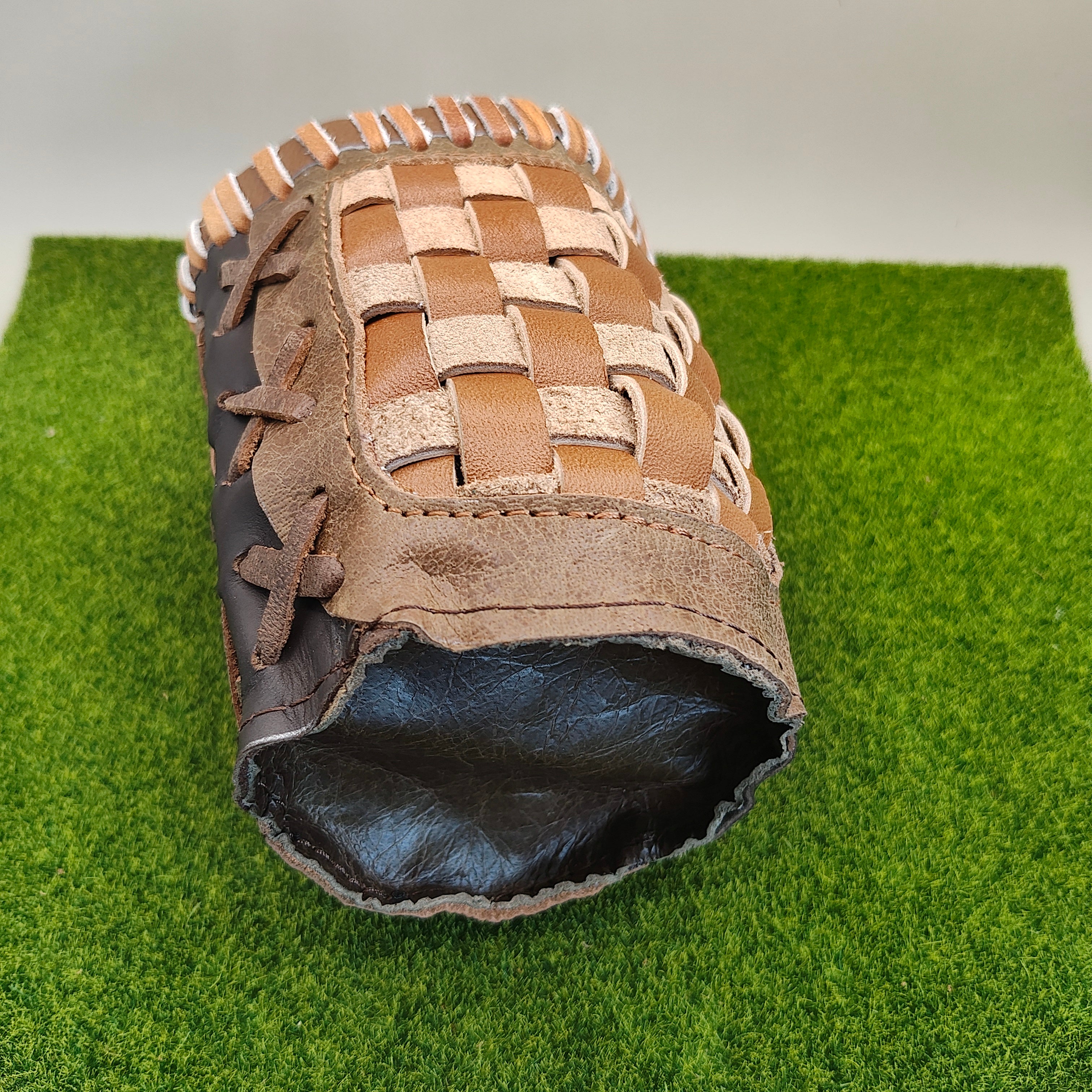 Pocket Coozie — Baseball Team Leather Coozie