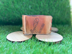 The Double #39—2 Pocket Vintage Baseball Glove Wallet—Dave Parker