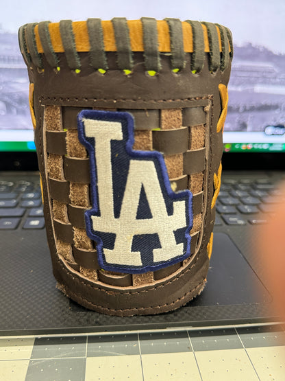 Pocket Coozie - Los Angeles Dodgers White LA