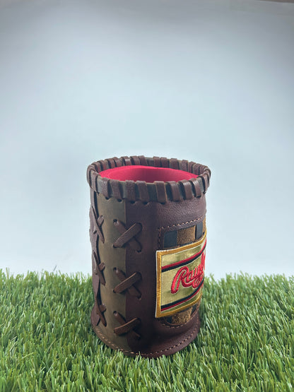 Vintage Pocket Coozie - Rawlings Red Script on Gold