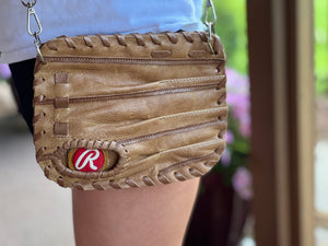 Glove Fingers Purse Rawlings Two Sided