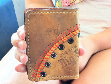 The Double #23︱2 Pocket Vintage Baseball Glove Wallet︱Kirk Gibson –  Wanderlust Scents