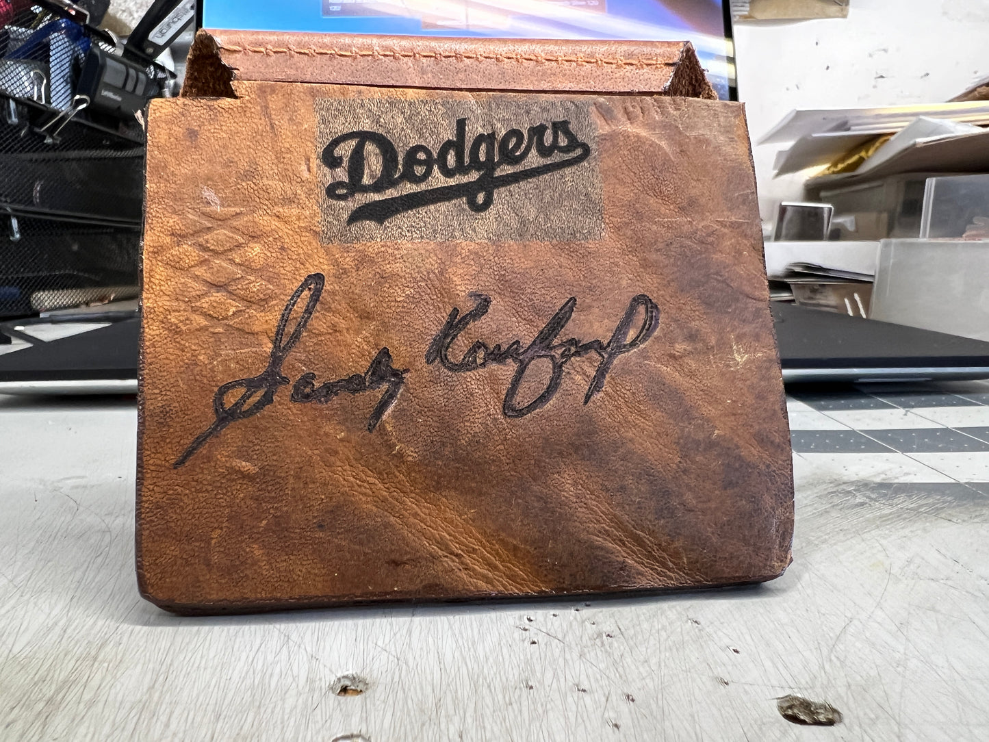 Sandy Koufax Laser Card Wallet