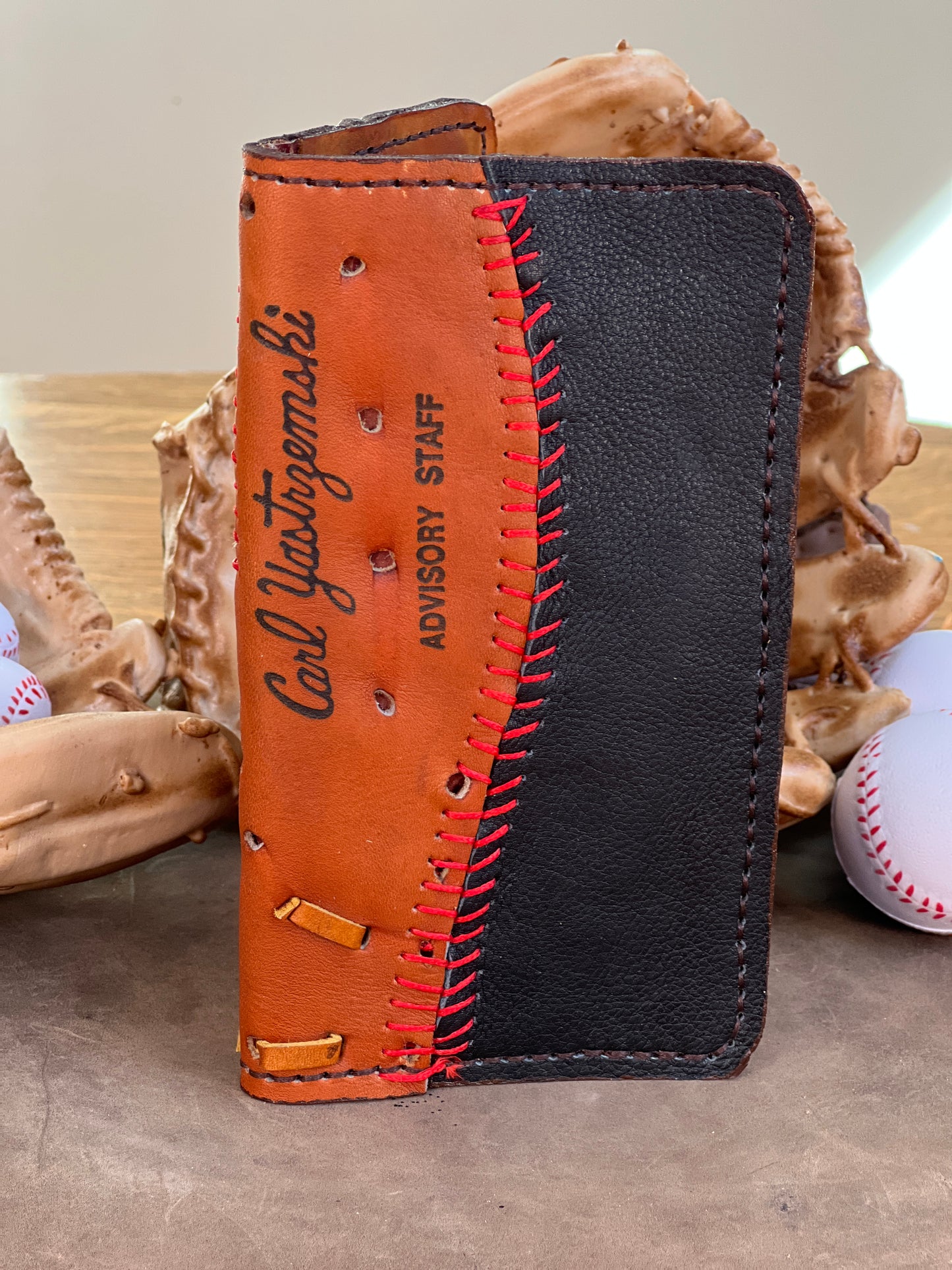 Carl Yastrzemski Tall Or Checkbook Wallet