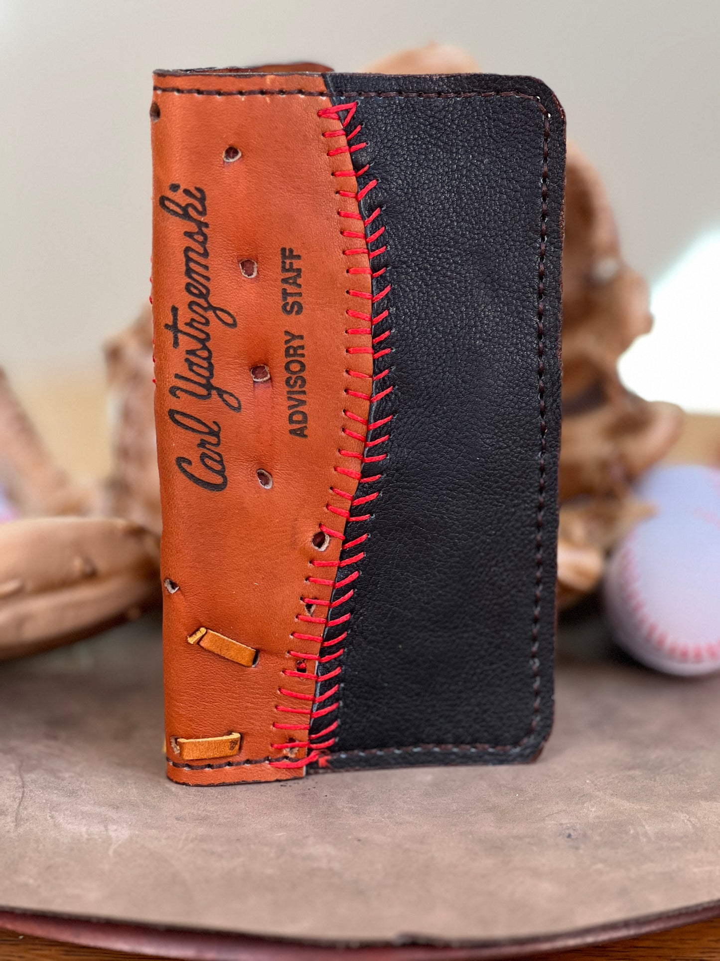 Carl Yastrzemski Tall Or Checkbook Wallet