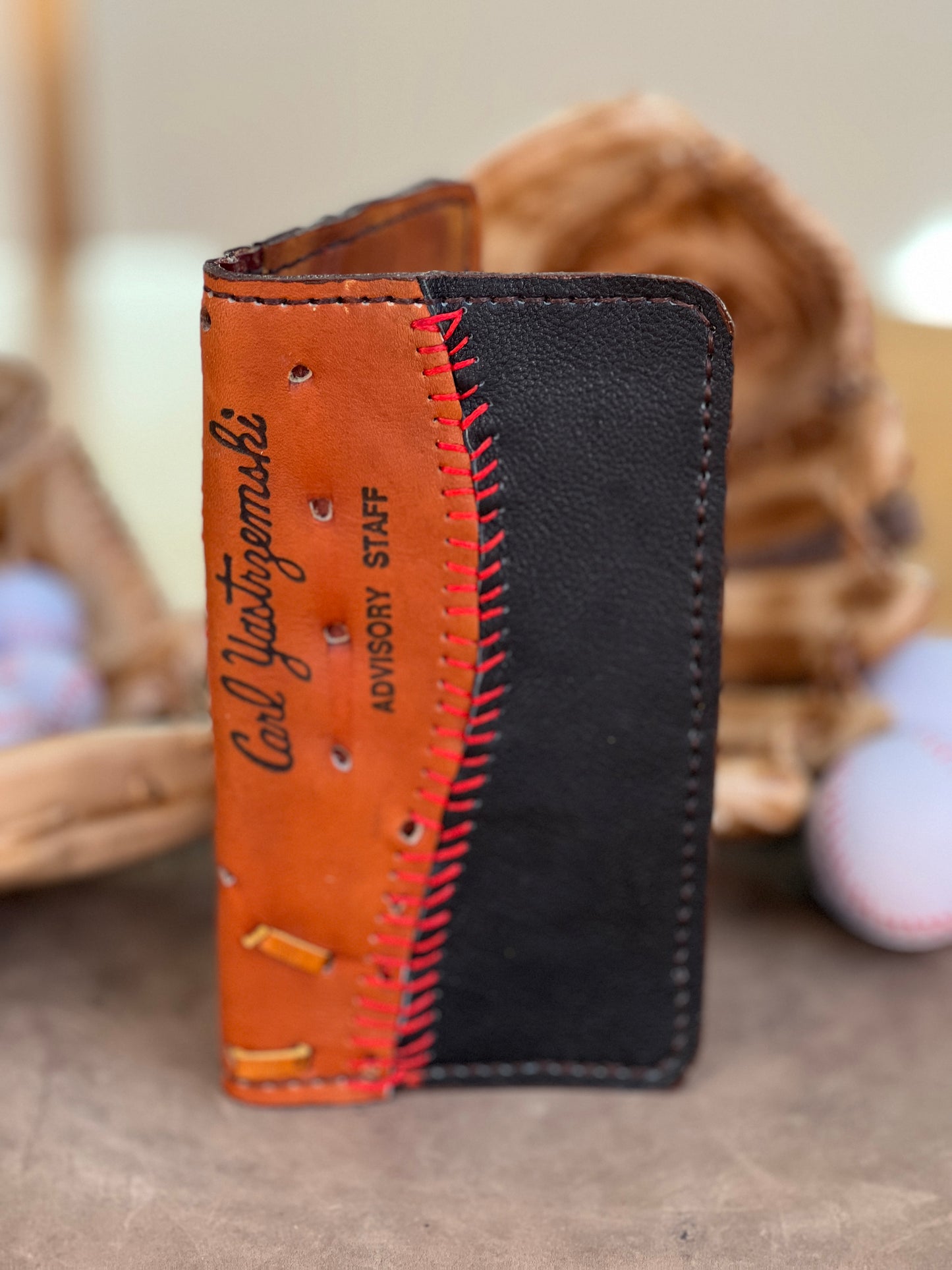 Carl Yastrzemski Tall Or Checkbook Wallet